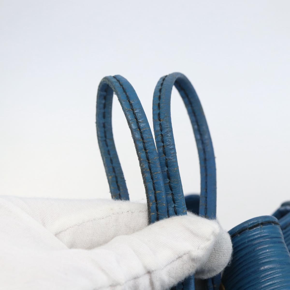 LOUIS VUITTON Epi Noe Shoulder Bag Toledo Blue M44005 LV Auth 156330