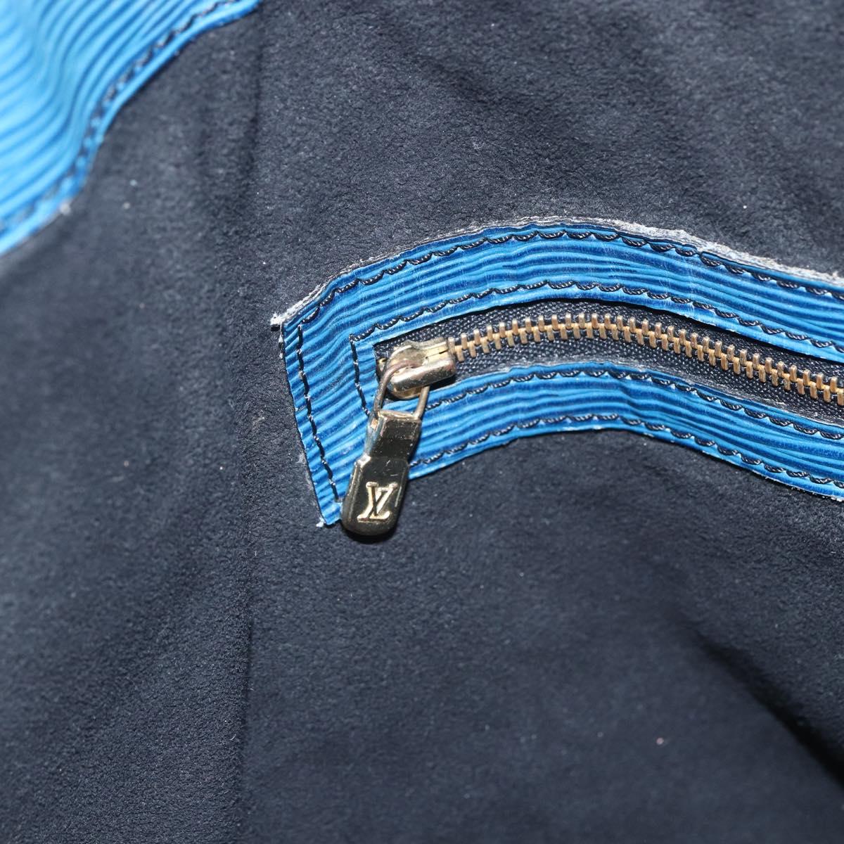 LOUIS VUITTON Epi Noe Shoulder Bag Toledo Blue M44005 LV Auth 156330