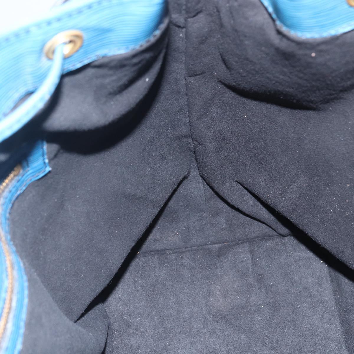 LOUIS VUITTON Epi Noe Shoulder Bag Toledo Blue M44005 LV Auth 156330