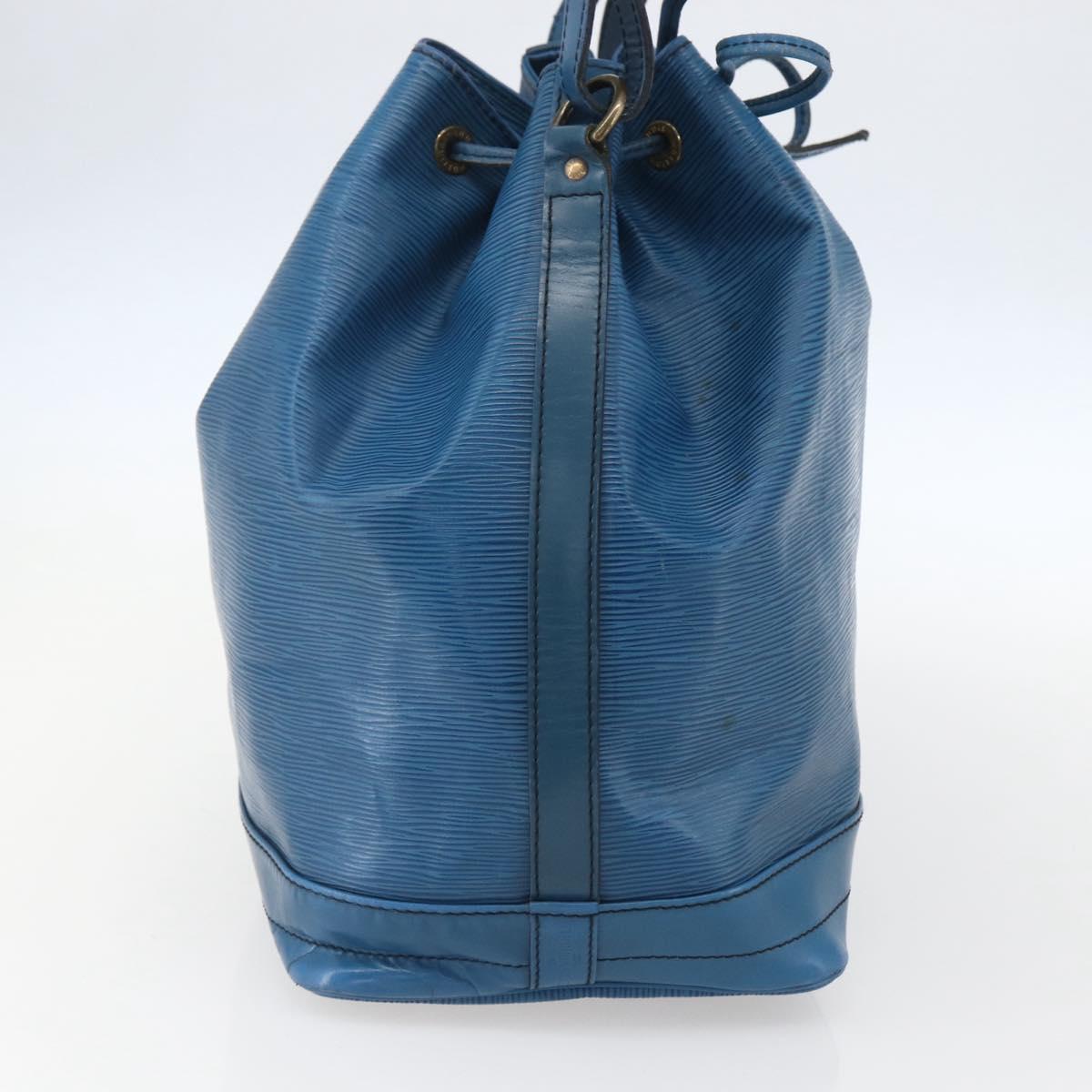LOUIS VUITTON Epi Noe Shoulder Bag Toledo Blue M44005 LV Auth 156330