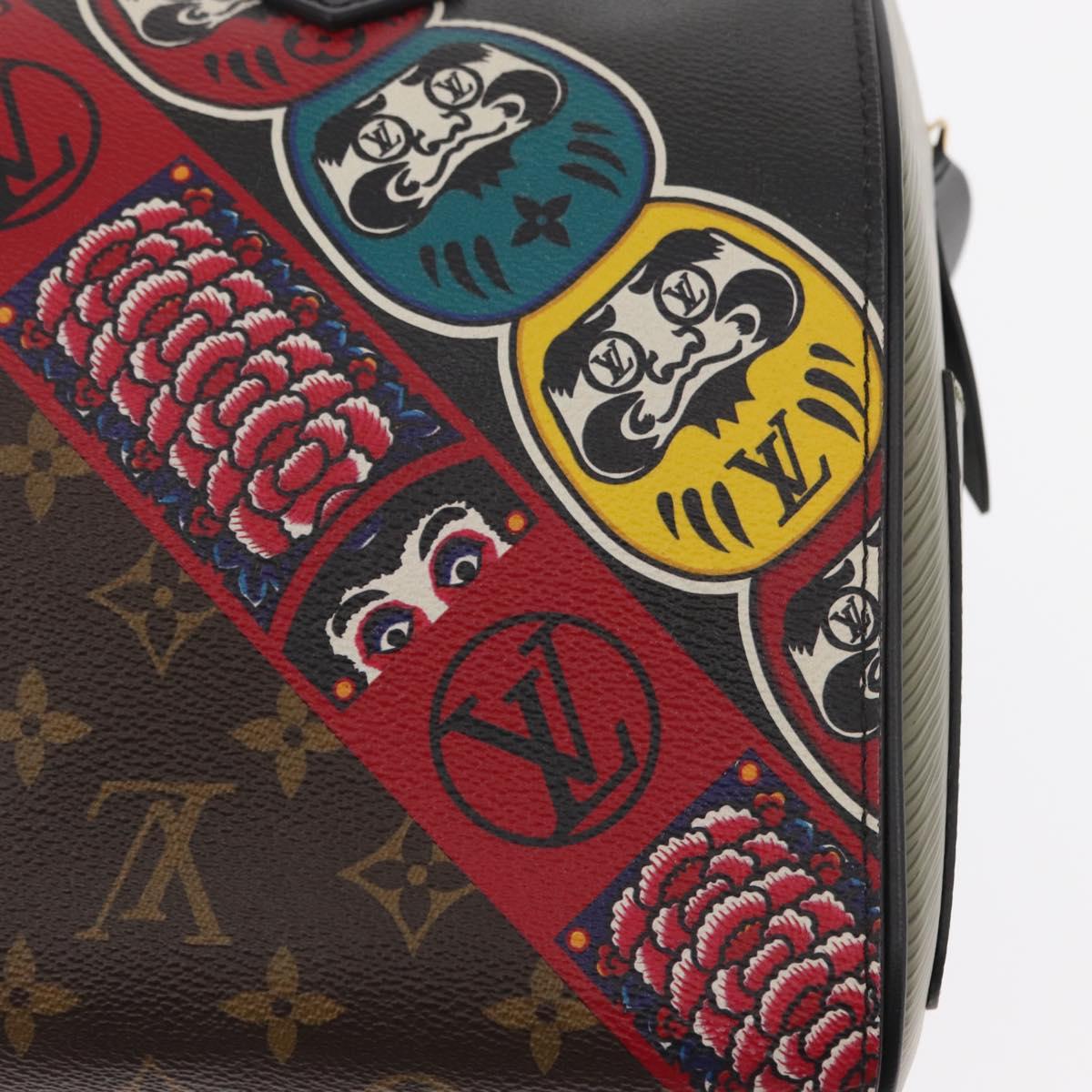 LOUIS VUITTON Monogram Kabuki Speedy 30 Hand Bag M43505 LV Auth 156331SM