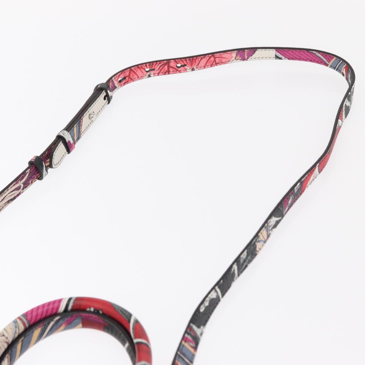 Salvatore Ferragamo Hand Bag Leather 2way Silver Pink Auth 156332SAM