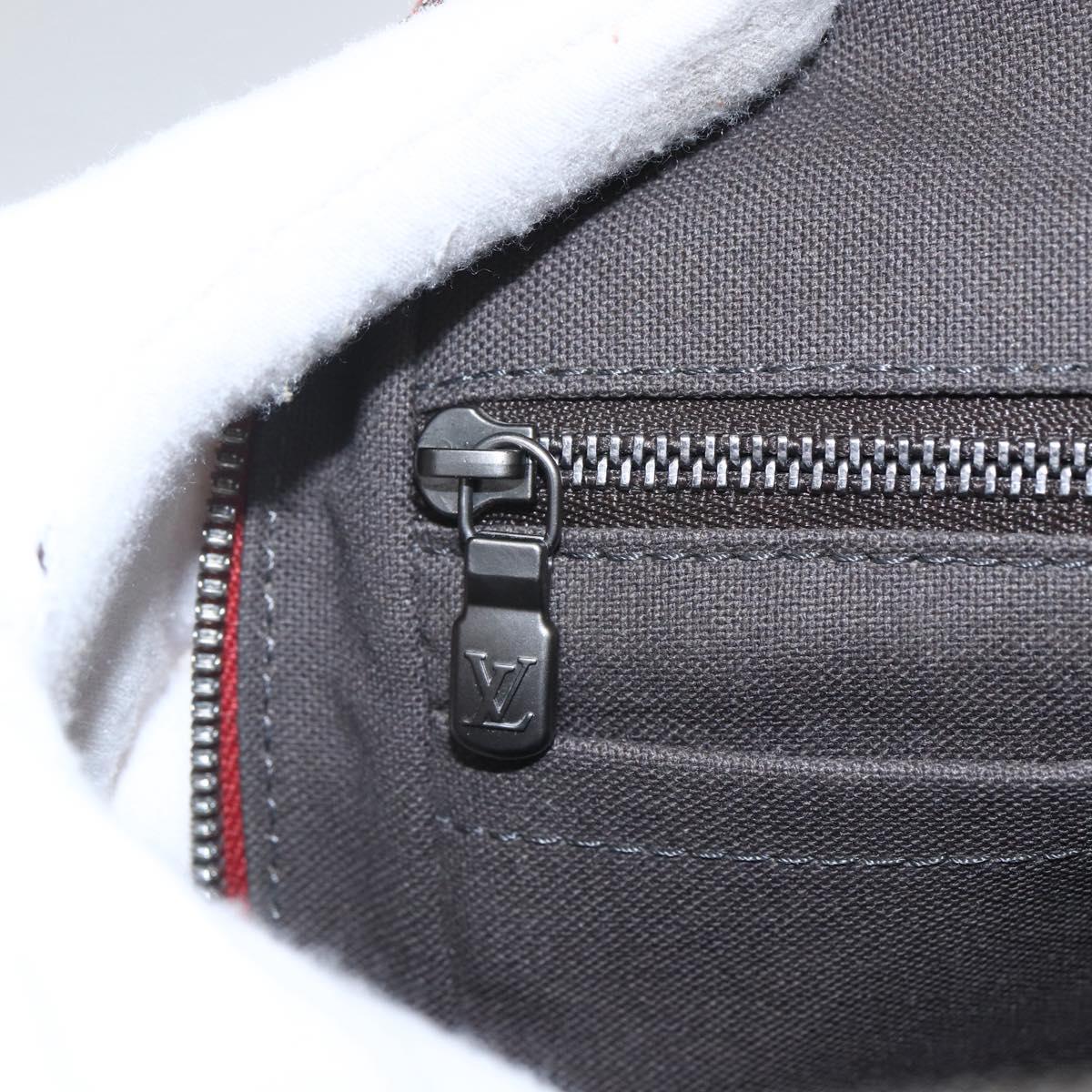 LOUIS VUITTON Damier Infini Porte Documents Voyage Bag N41143 Auth 156333