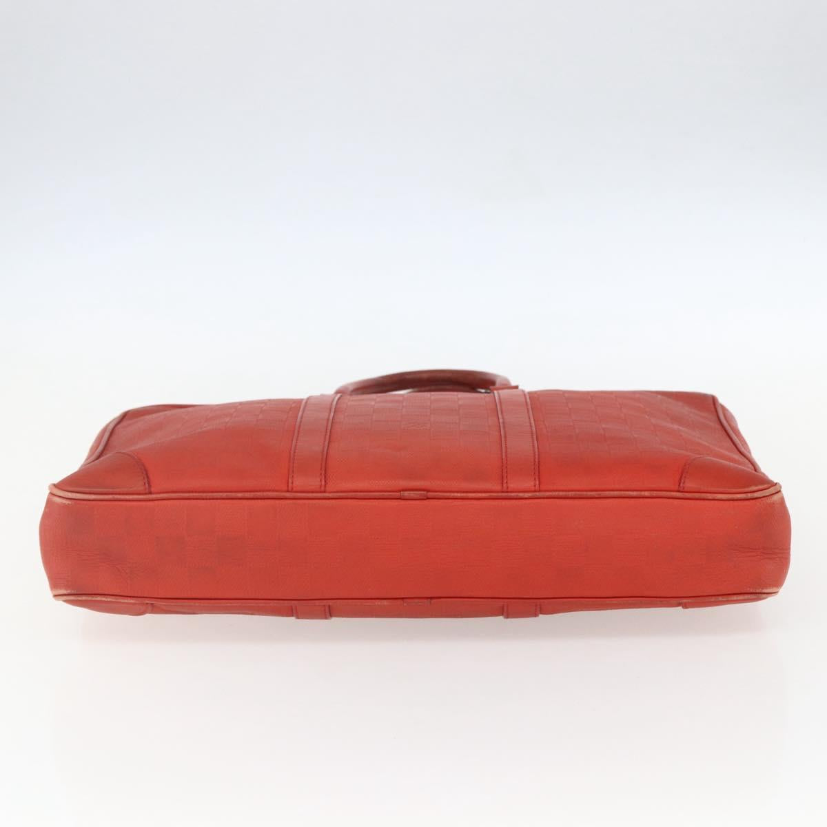 LOUIS VUITTON Damier Infini Porte Documents Voyage Bag N41143 Auth 156333