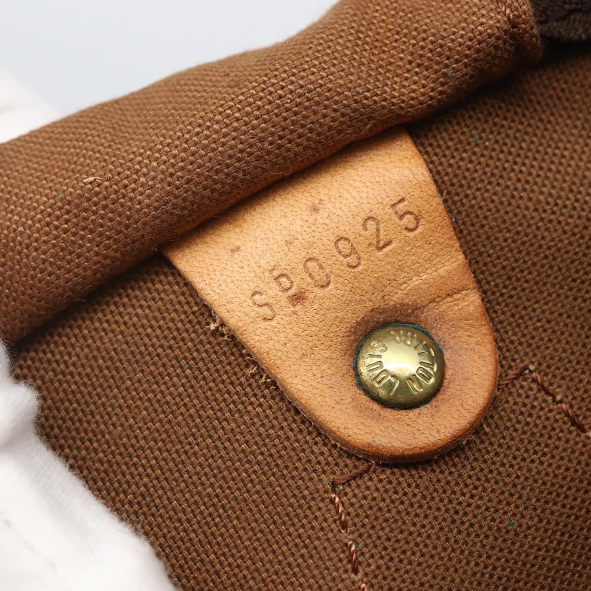 LOUIS VUITTON Monogram Speedy 40 Hand Bag M41522 LV Auth 156336V