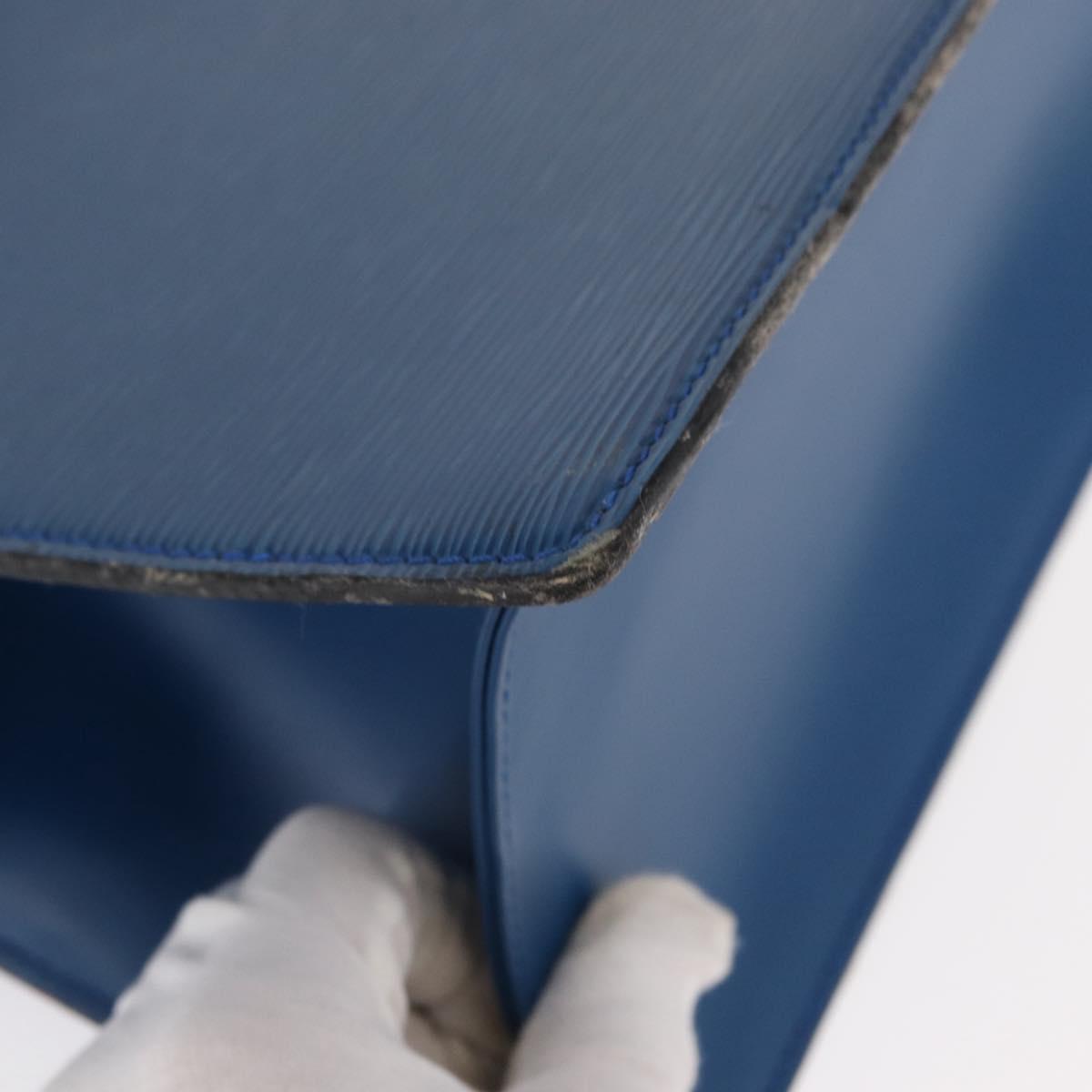 LOUIS VUITTON Epi Riviera Hand Bag Blue M48185 LV Auth 156339