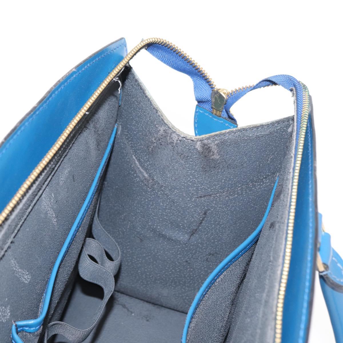 LOUIS VUITTON Epi Riviera Hand Bag Blue M48185 LV Auth 156339