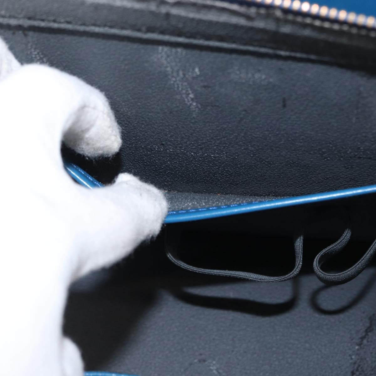 LOUIS VUITTON Epi Riviera Hand Bag Blue M48185 LV Auth 156339