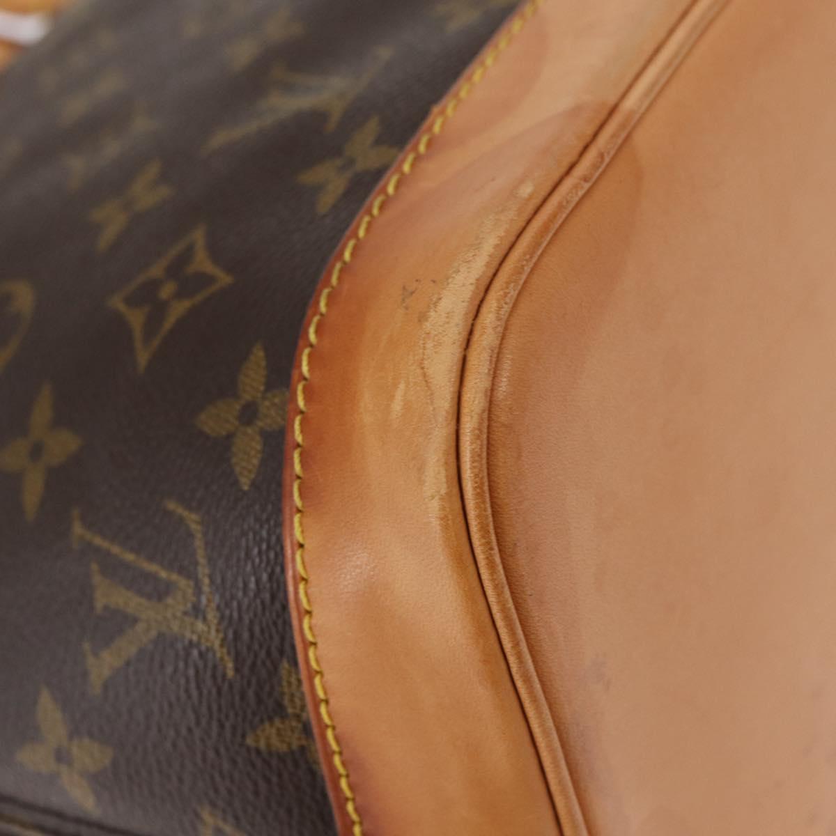 LOUIS VUITTON Monogram Alma Hand Bag M51130 LV Auth 156341