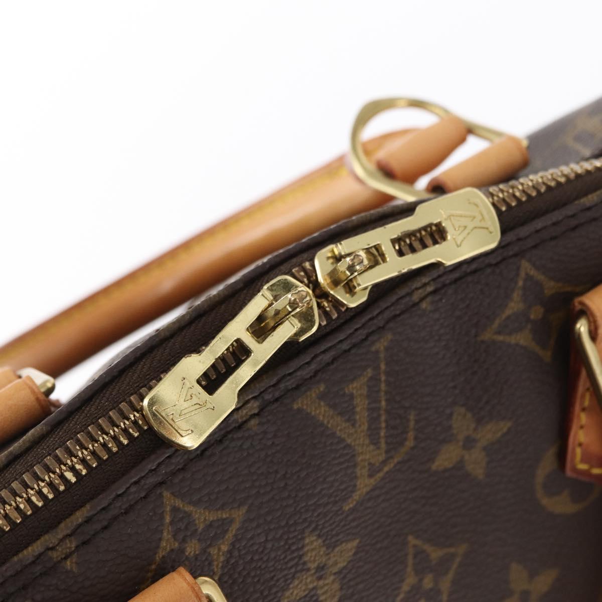 LOUIS VUITTON Monogram Alma Hand Bag M51130 LV Auth 156341