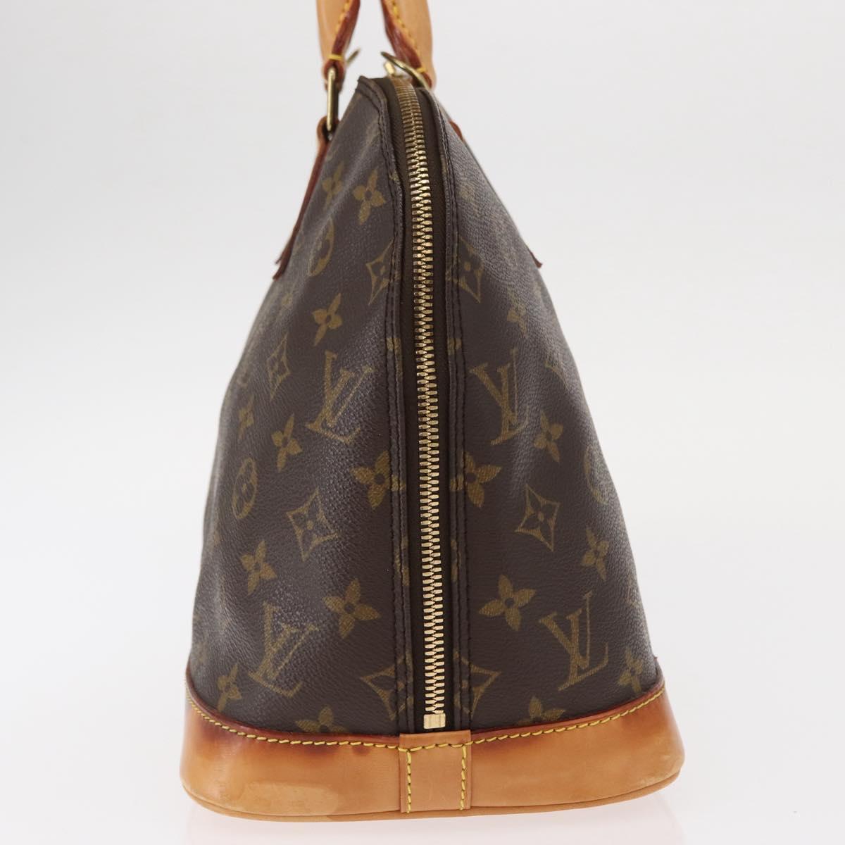 LOUIS VUITTON Monogram Alma Hand Bag M51130 LV Auth 156341