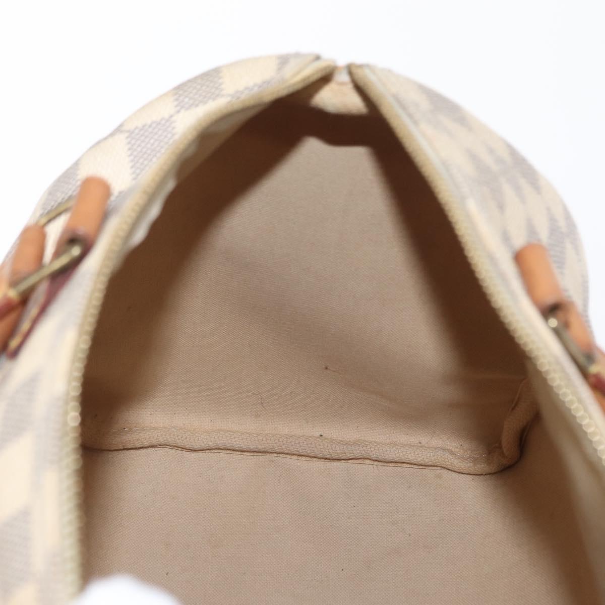 LOUIS VUITTON Damier Azur Speedy 30 Hand Bag N41533 LV Auth 156343