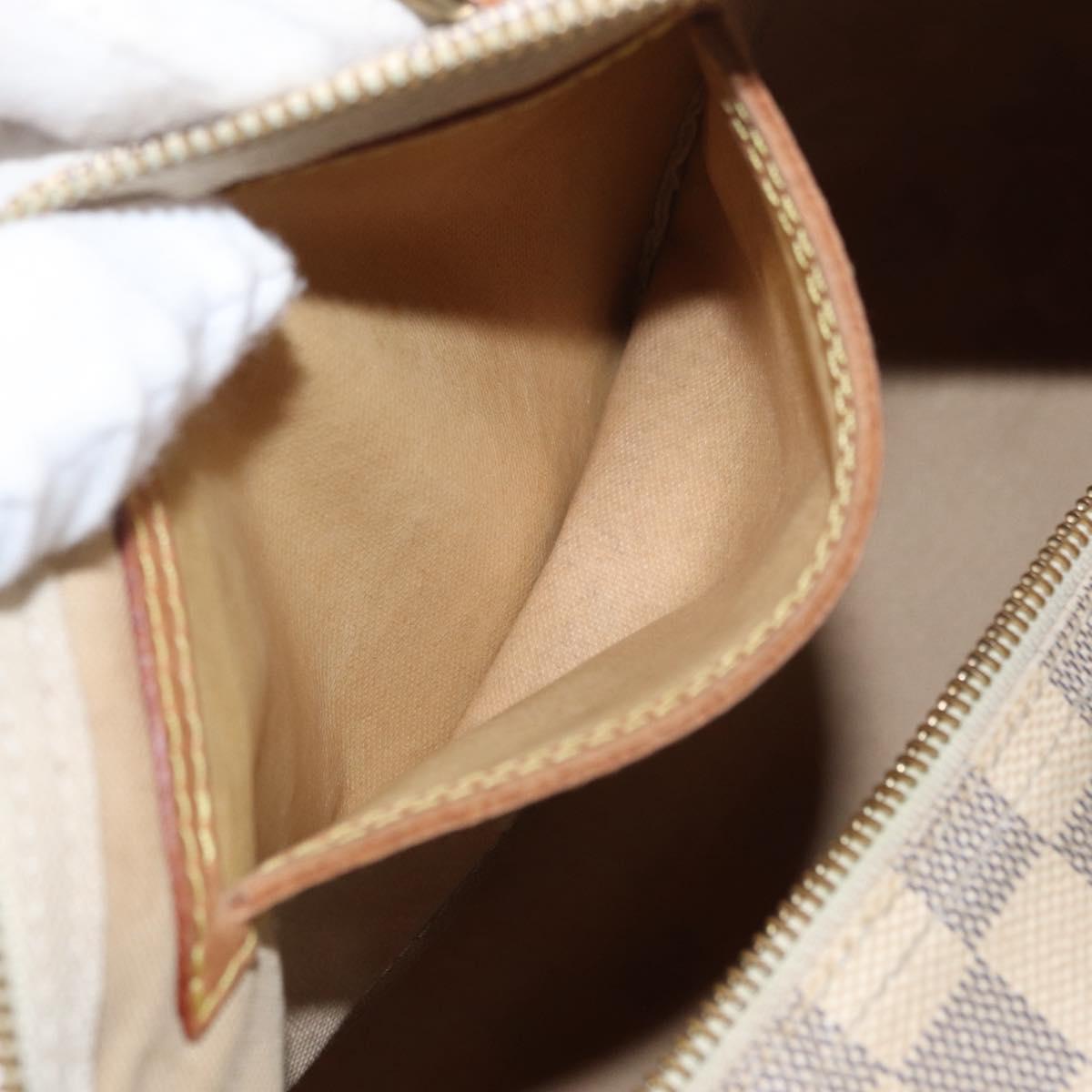 LOUIS VUITTON Damier Azur Speedy 30 Hand Bag N41533 LV Auth 156343