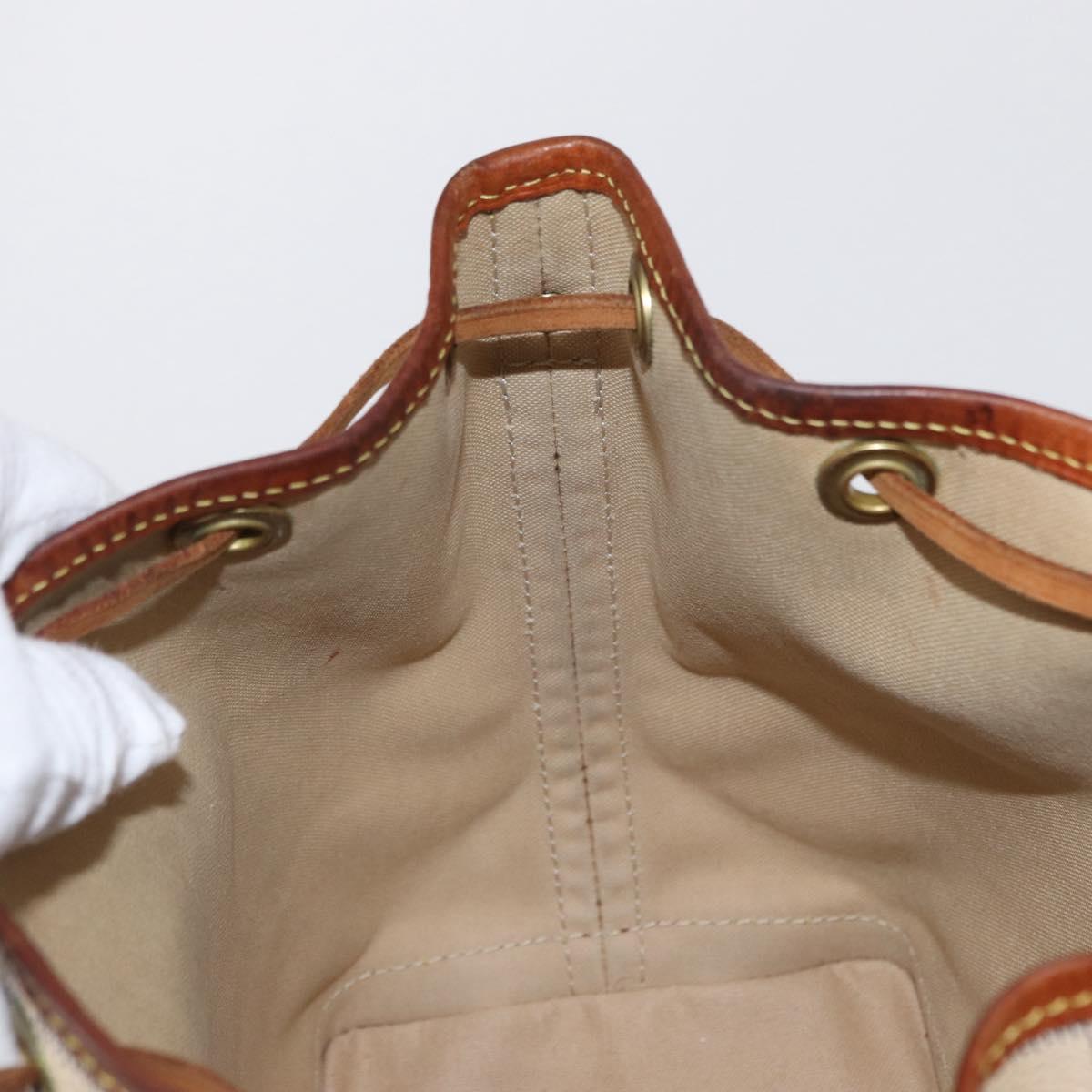 LOUIS VUITTON Damier Azur Noe BB Shoulder Bag N41220 LV Auth 156345