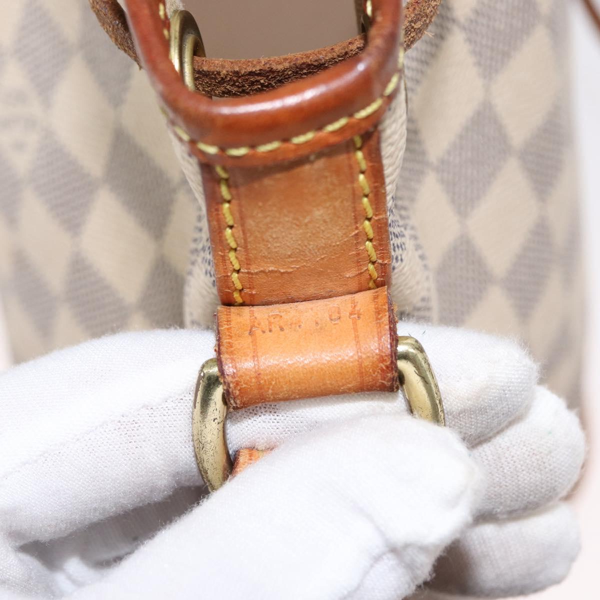 LOUIS VUITTON Damier Azur Noe BB Shoulder Bag N41220 LV Auth 156345