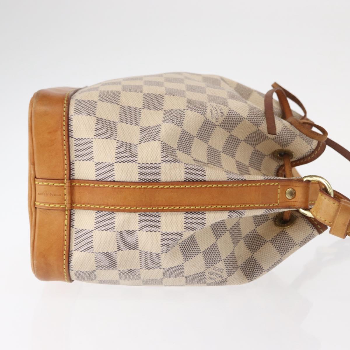 LOUIS VUITTON Damier Azur Noe BB Shoulder Bag N41220 LV Auth 156346