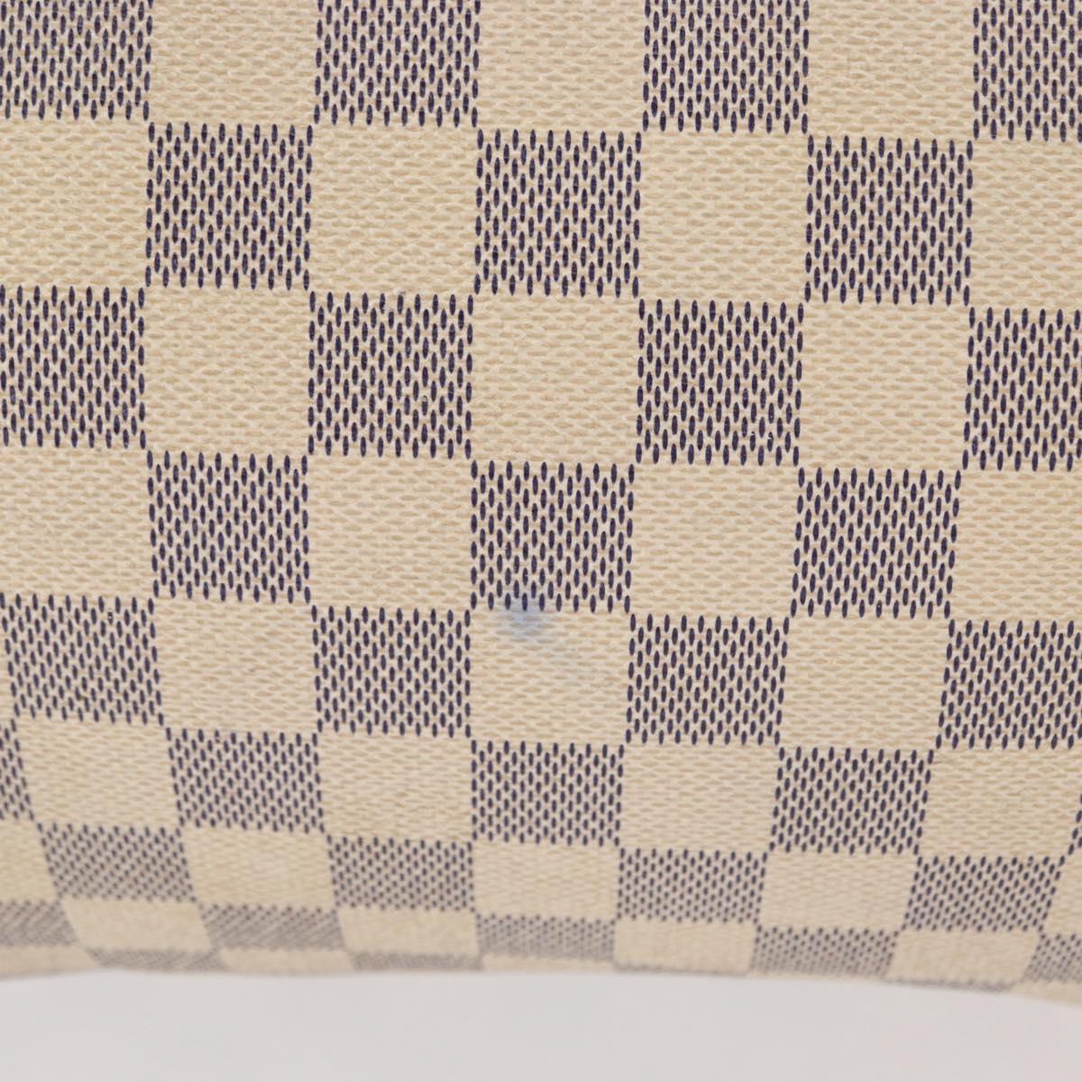 LOUIS VUITTON Damier Azur Speedy 30 Hand Bag N41533 LV Auth 156347