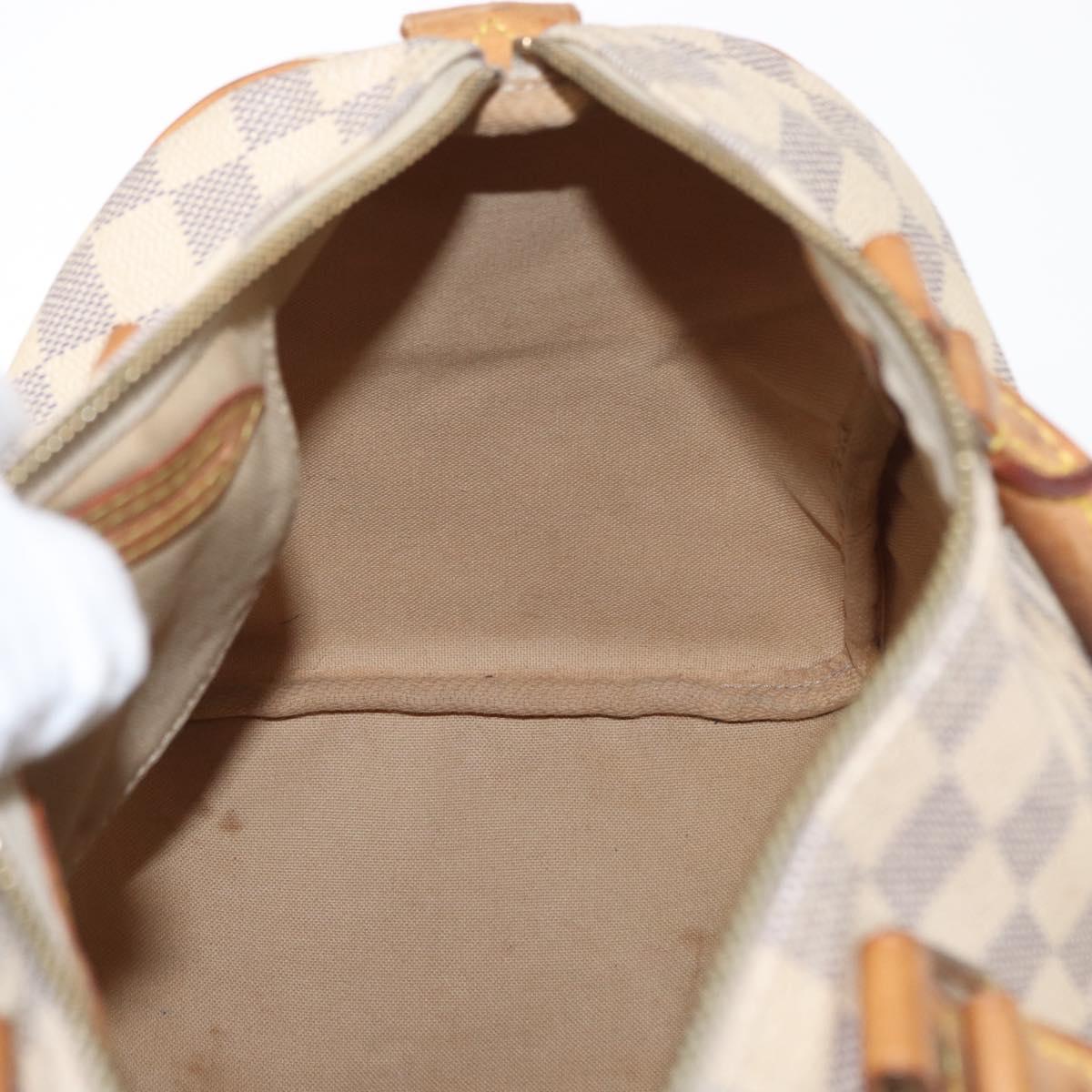 LOUIS VUITTON Damier Azur Speedy 30 Hand Bag N41533 LV Auth 156347