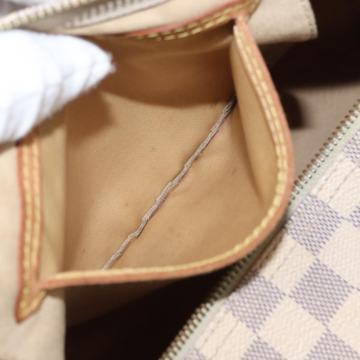 LOUIS VUITTON Damier Azur Speedy 30 Hand Bag N41533 LV Auth 156347