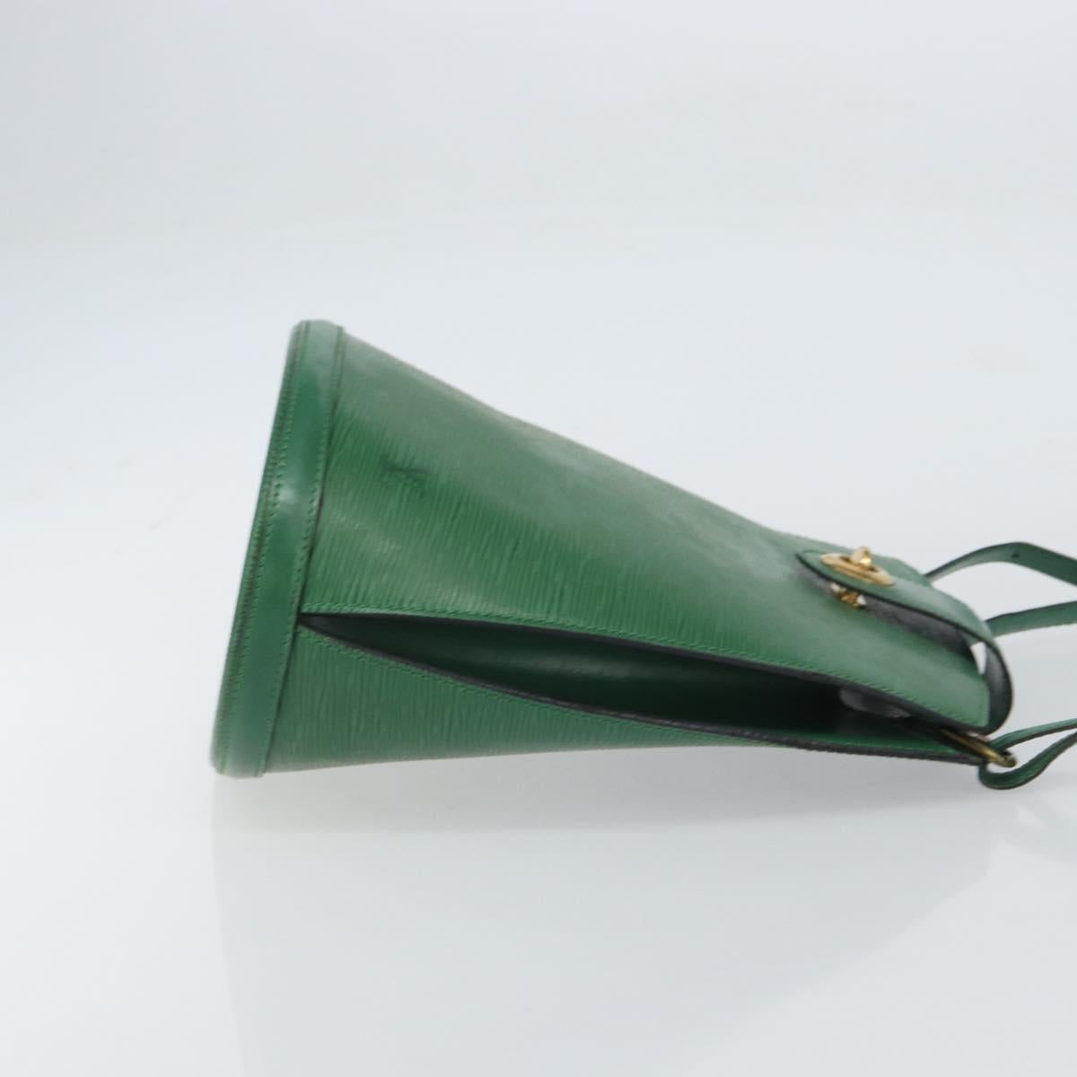 LOUIS VUITTON Epi Cluny Shoulder Bag Green M52254 LV Auth 156348