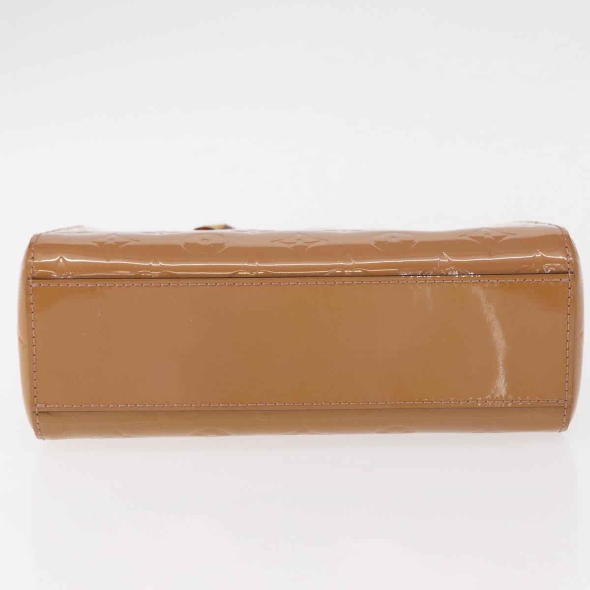 LOUIS VUITTON Monogram Vernis Catalina BB Bag Rose Velours M90015 Auth 156356