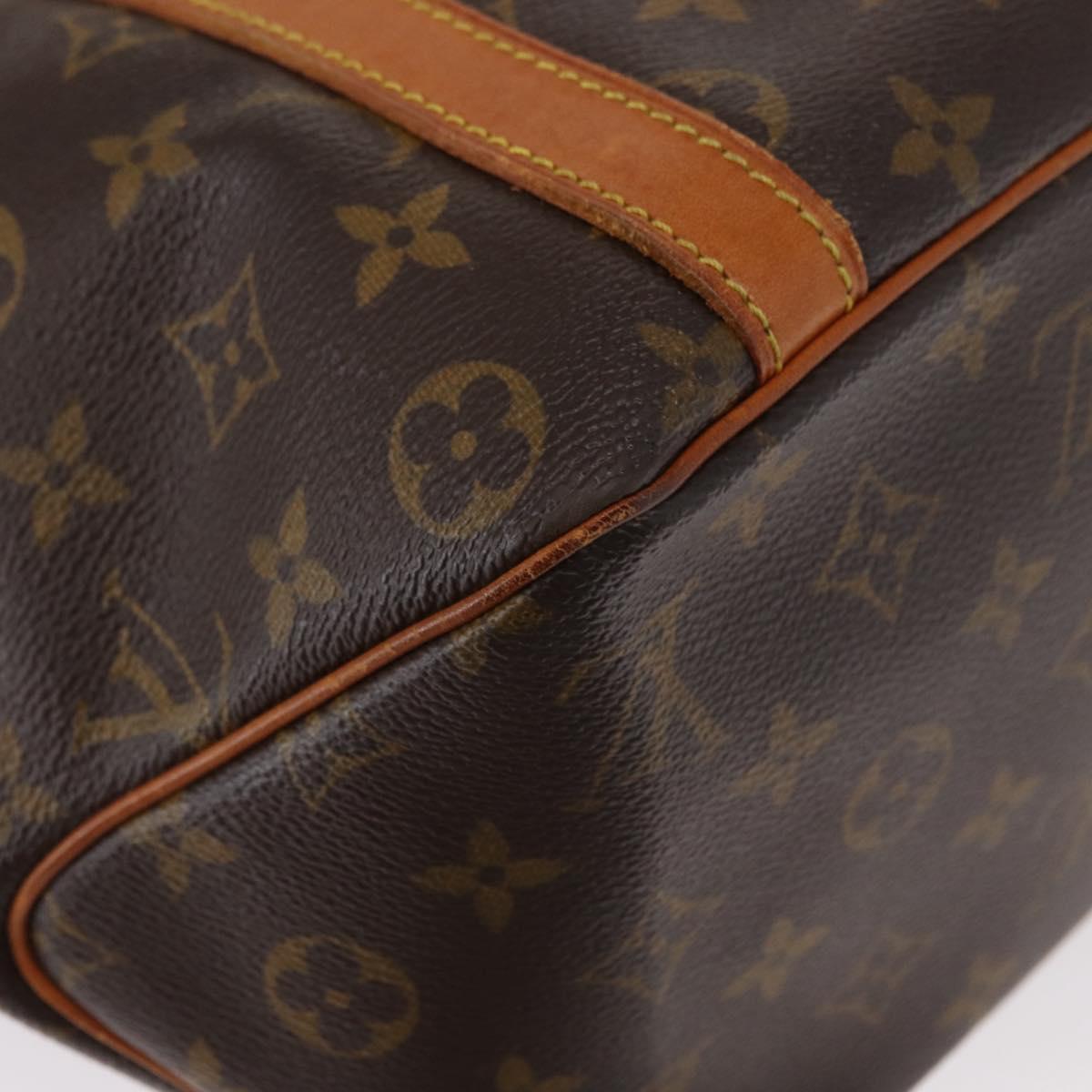 LOUIS VUITTON Monogram Sac Shopping Tote Bag M51108 LV Auth 156358