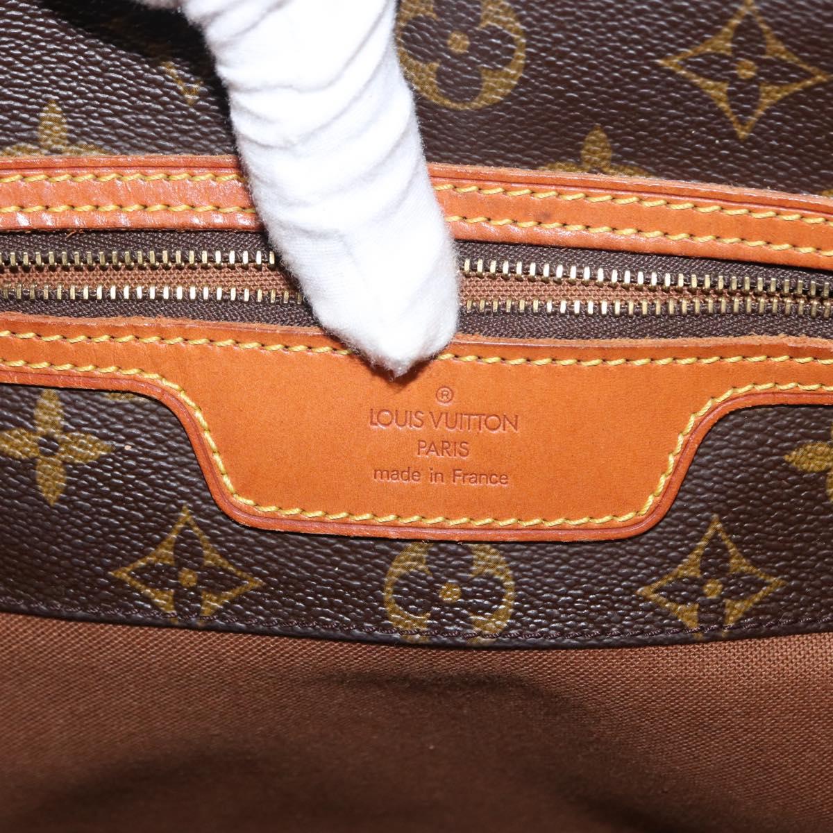 LOUIS VUITTON Monogram Sac Shopping Tote Bag M51108 LV Auth 156358