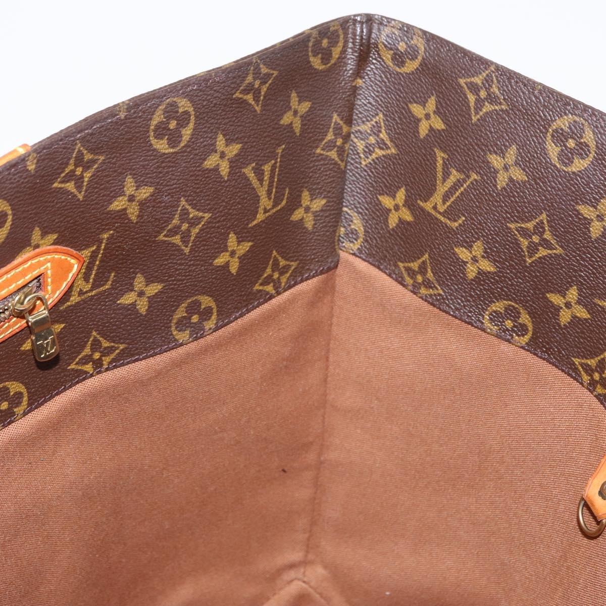 LOUIS VUITTON Monogram Sac Shopping Tote Bag M51108 LV Auth 156358