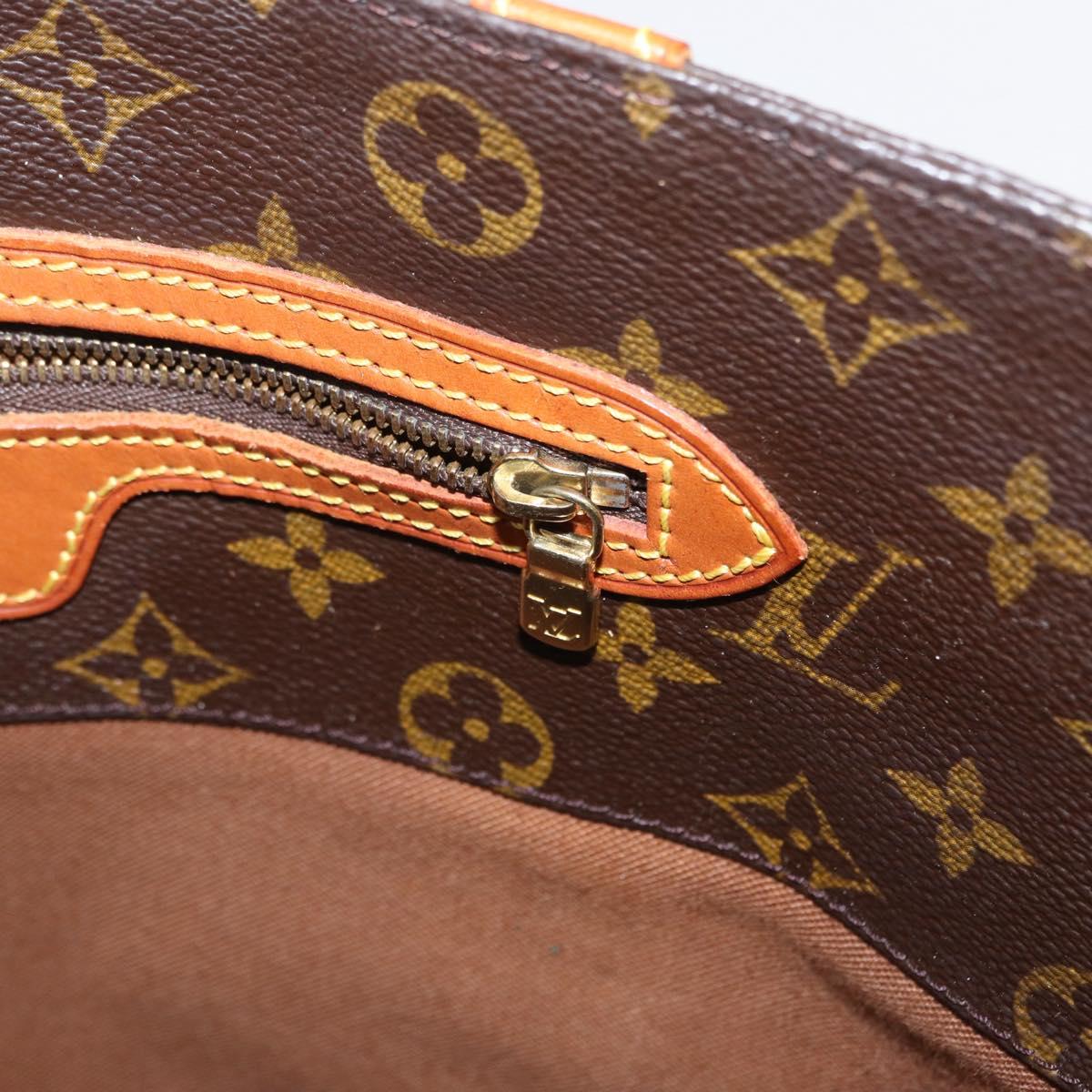 LOUIS VUITTON Monogram Sac Shopping Tote Bag M51108 LV Auth 156358