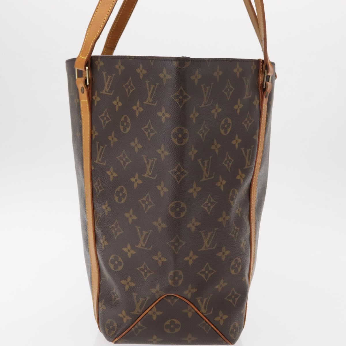 LOUIS VUITTON Monogram Sac Shopping Tote Bag M51108 LV Auth 156358
