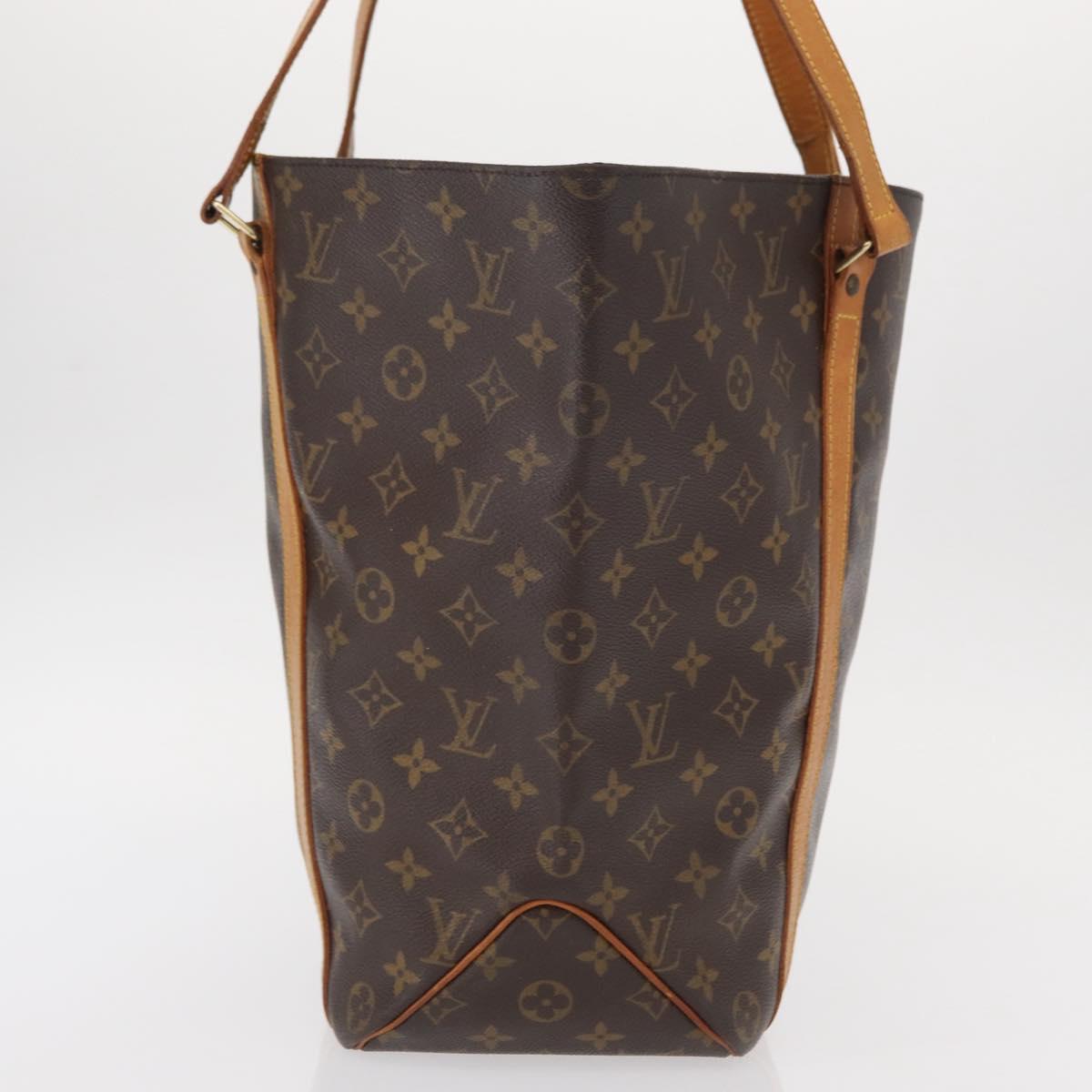 LOUIS VUITTON Monogram Sac Shopping Tote Bag M51108 LV Auth 156358