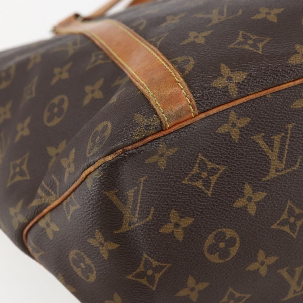 LOUIS VUITTON Monogram Sac Shopping Tote Bag M51108 LV Auth 156359