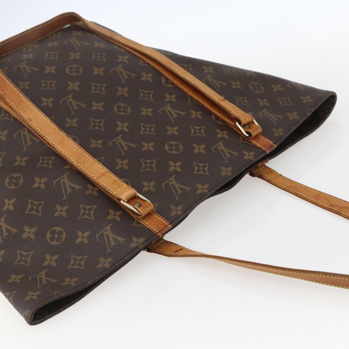 LOUIS VUITTON Monogram Sac Shopping Tote Bag M51108 LV Auth 156359