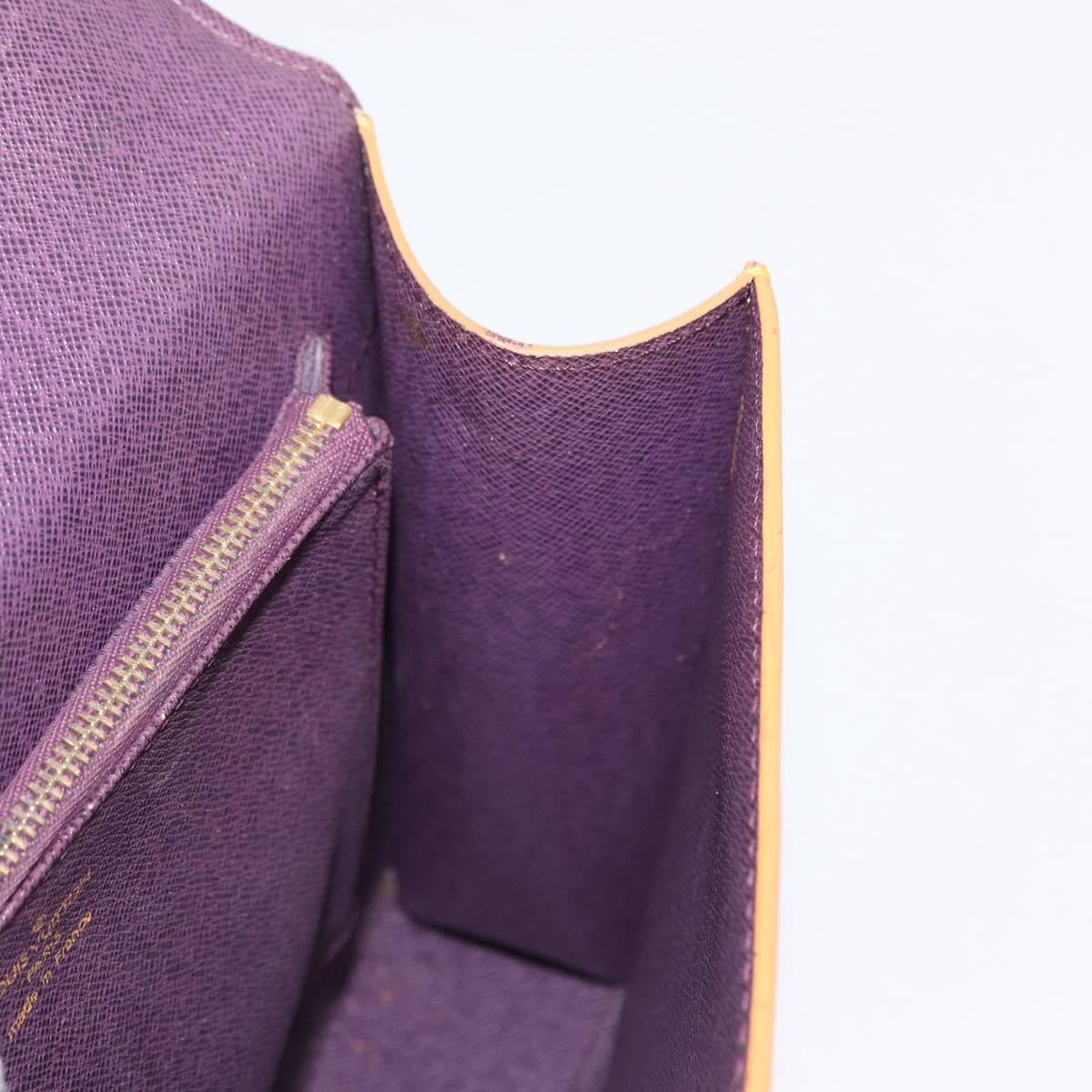 LOUIS VUITTON Epi Malesherbes Bag Tassili Yellow Jonne M52379 LV Auth 156361