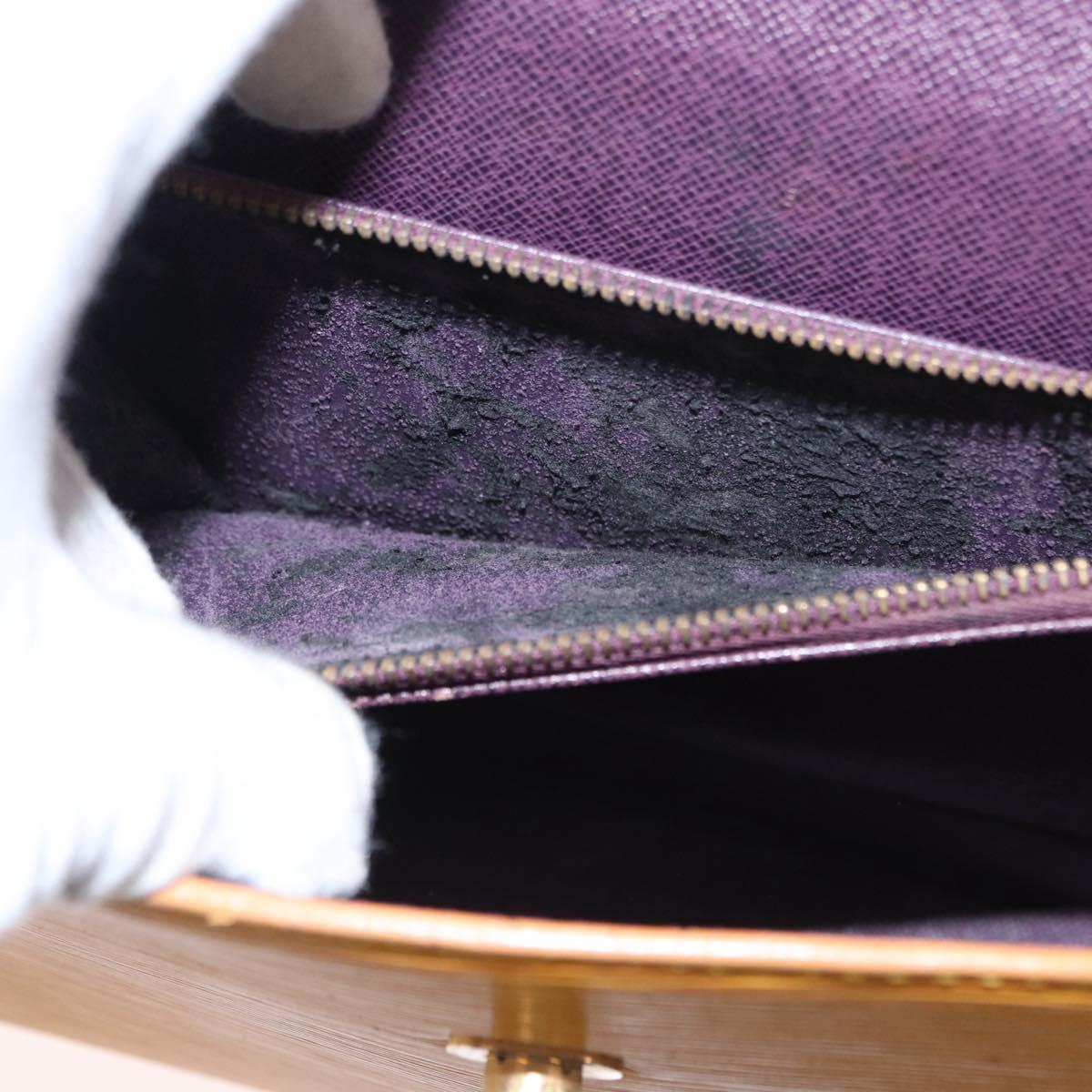 LOUIS VUITTON Epi Malesherbes Bag Tassili Yellow Jonne M52379 LV Auth 156361