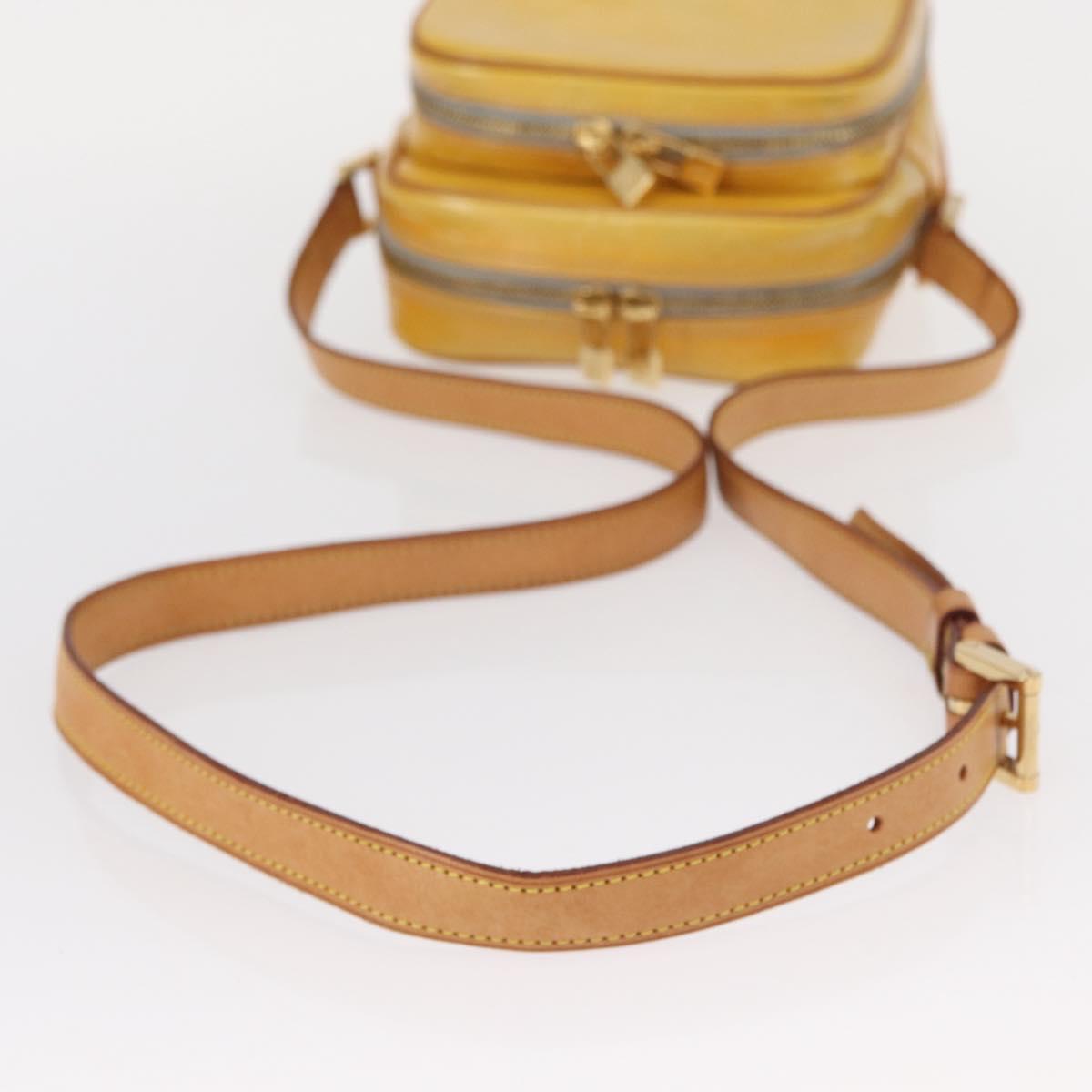 LOUIS VUITTON Monogram Vernis Wooster Shoulder Bag Gris M91036 LV Auth 156362