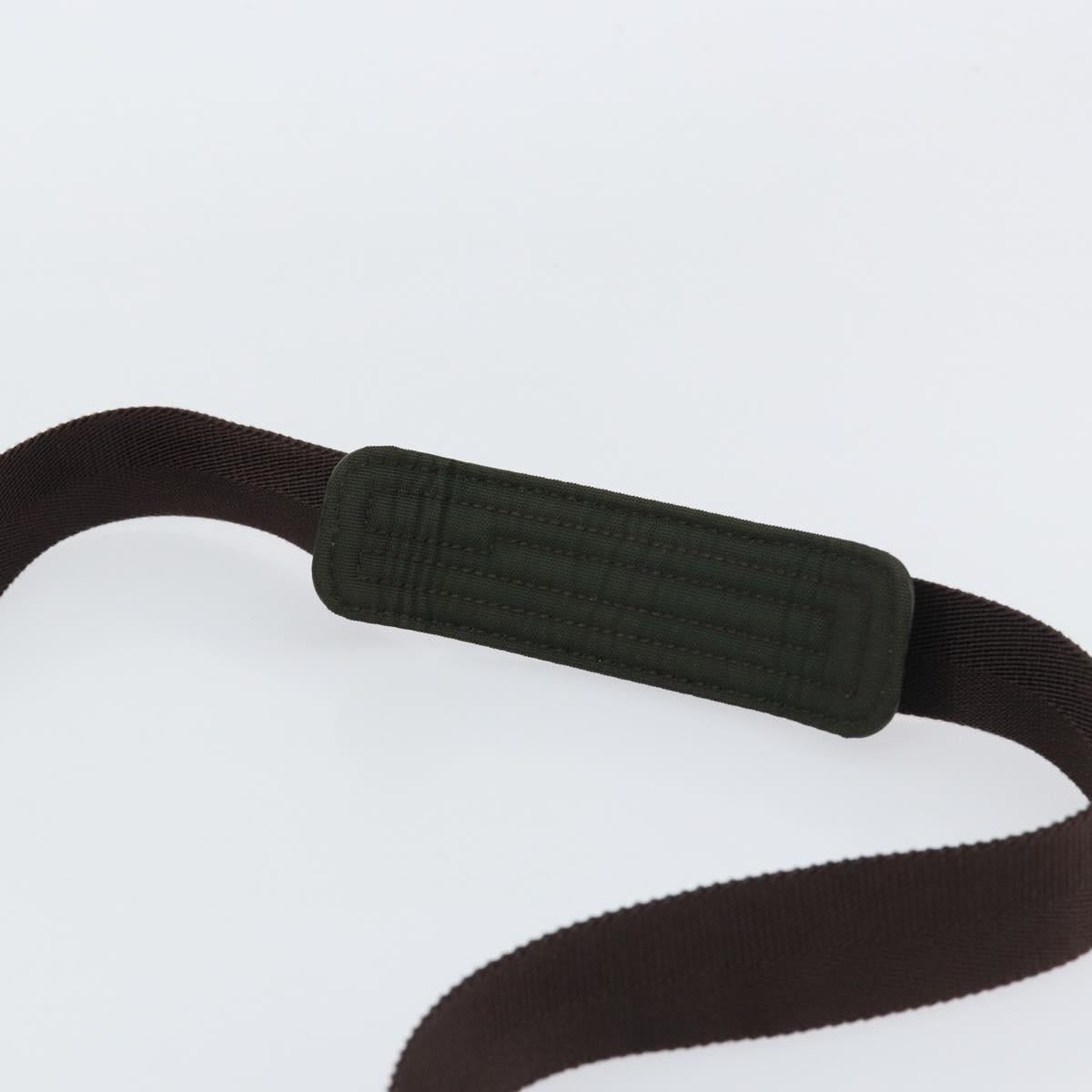 GUCCI GG Canvas Shoulder Bag Beige Silver 122793 Auth 156411