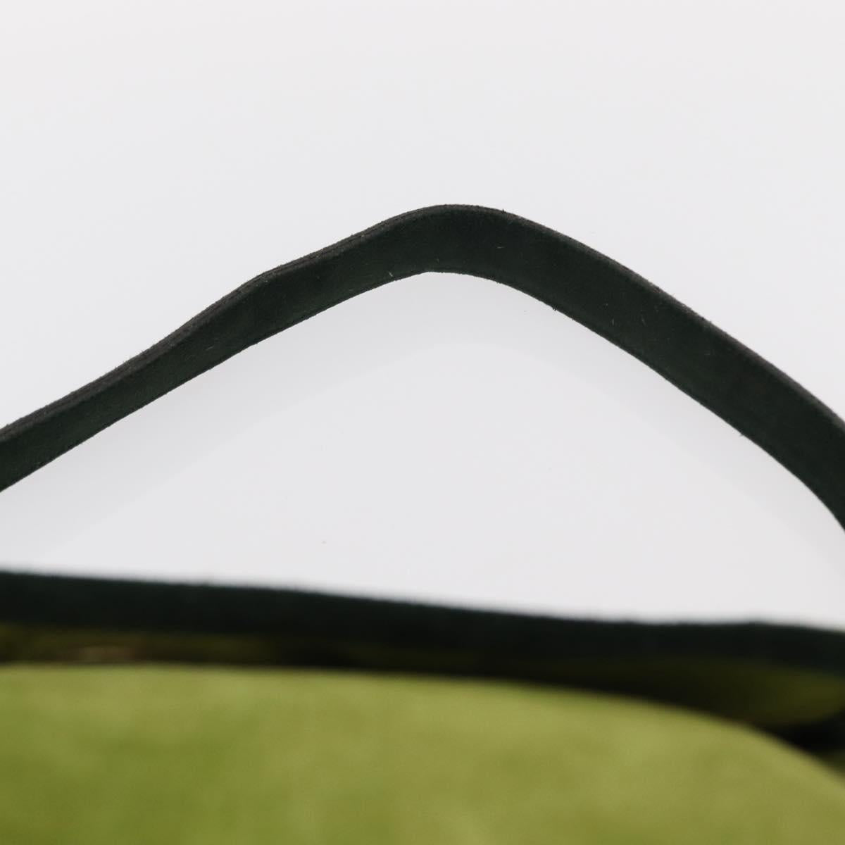 Miu Miu Shoulder Bag Suede Green Auth 156459