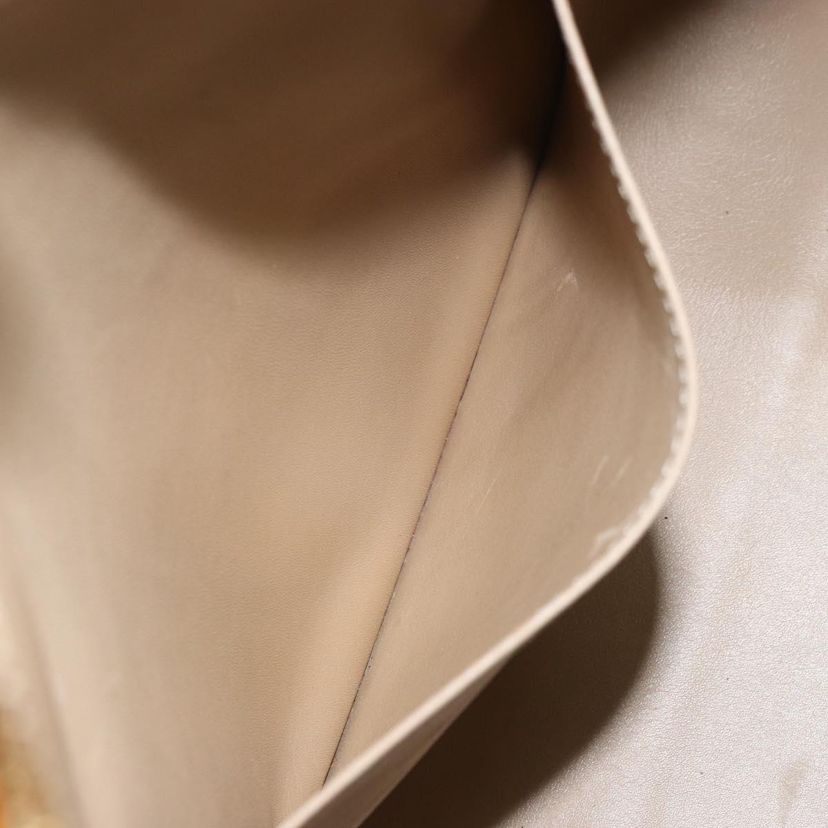 LOUIS VUITTON Monogram Vernis Mercer Boston Bag Beige M91000 LV Auth 156517