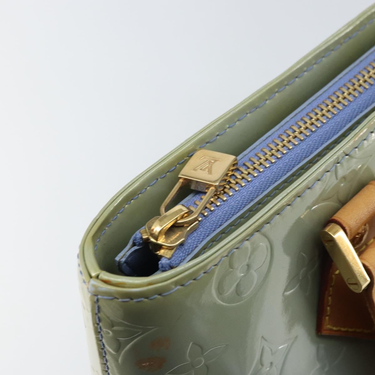 LOUIS VUITTON Monogram Vernis Houston Hand Bag Lavande M91218 LV Auth 156521