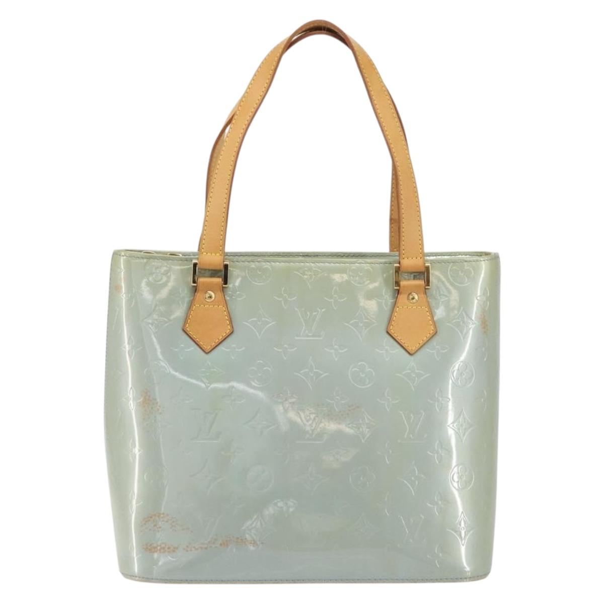 LOUIS VUITTON Monogram Vernis Houston Hand Bag Lavande M91218 LV Auth 156521