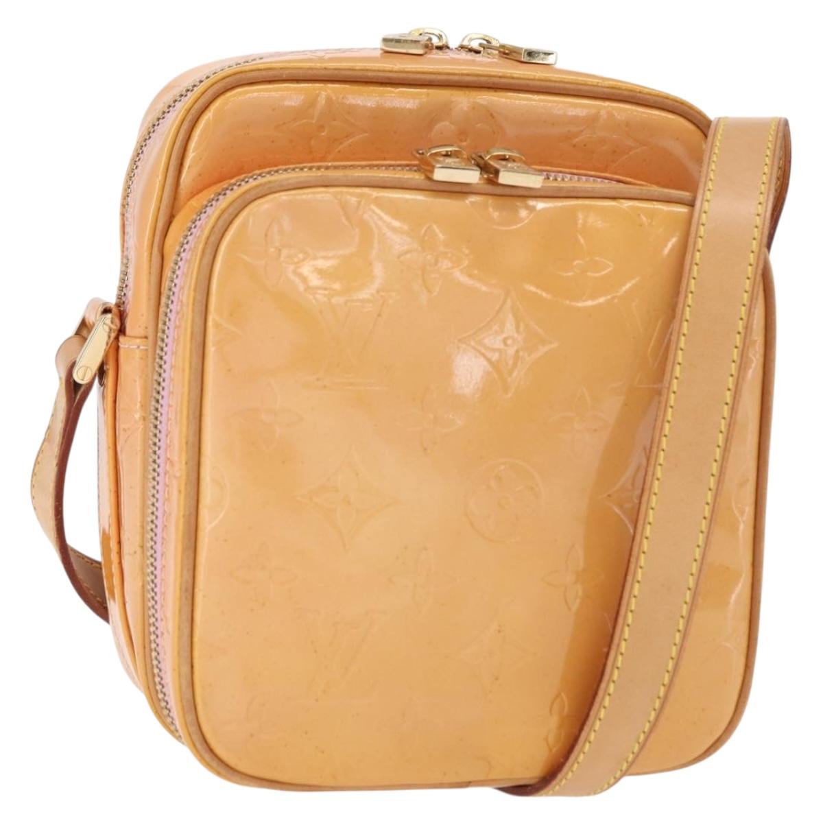 LOUIS VUITTON Monogram Vernis Wooster Bag Marshmallow Pink M91037 LV Auth 156525