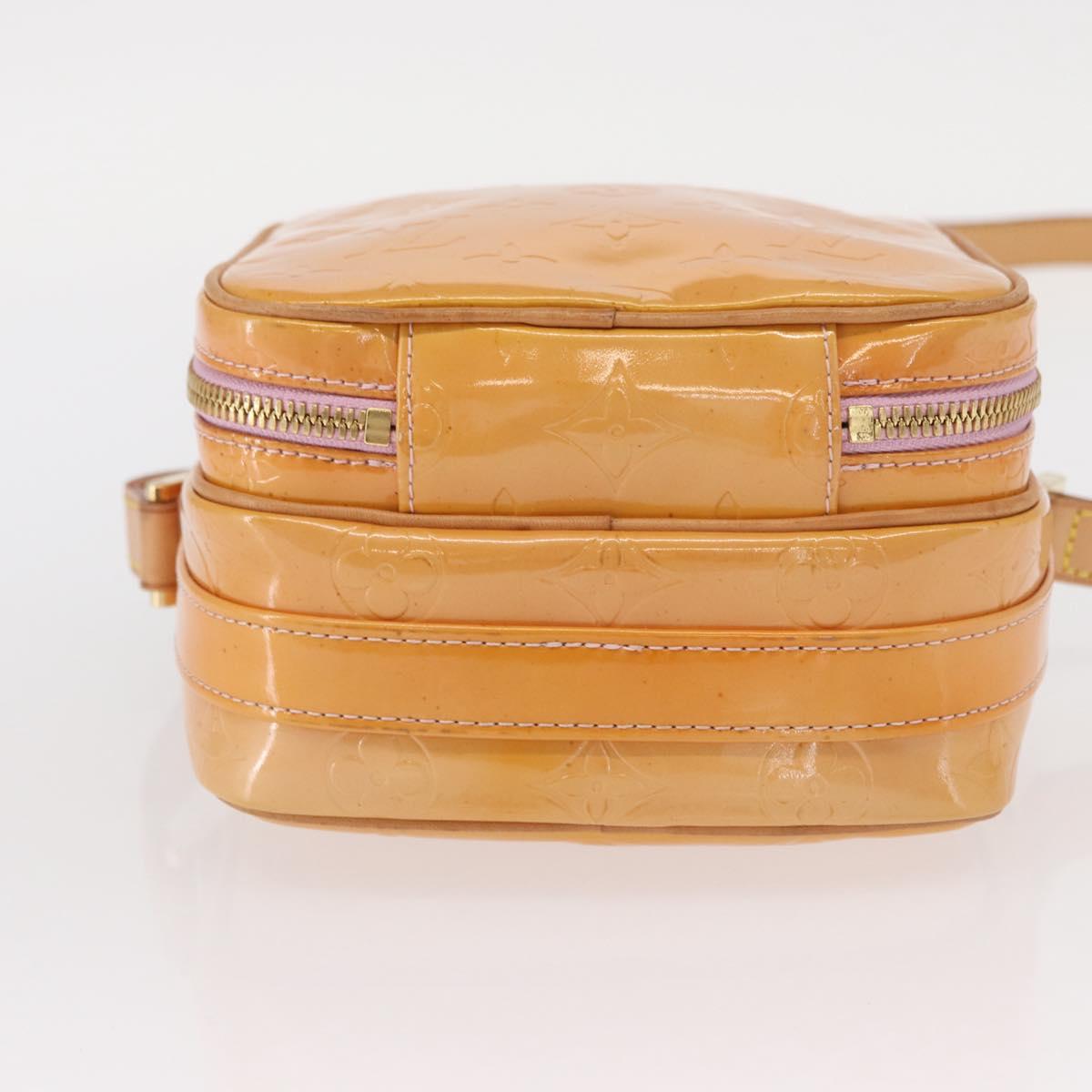 LOUIS VUITTON Monogram Vernis Wooster Bag Marshmallow Pink M91037 LV Auth 156525