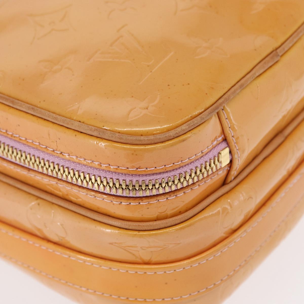 LOUIS VUITTON Monogram Vernis Wooster Bag Marshmallow Pink M91037 LV Auth 156525