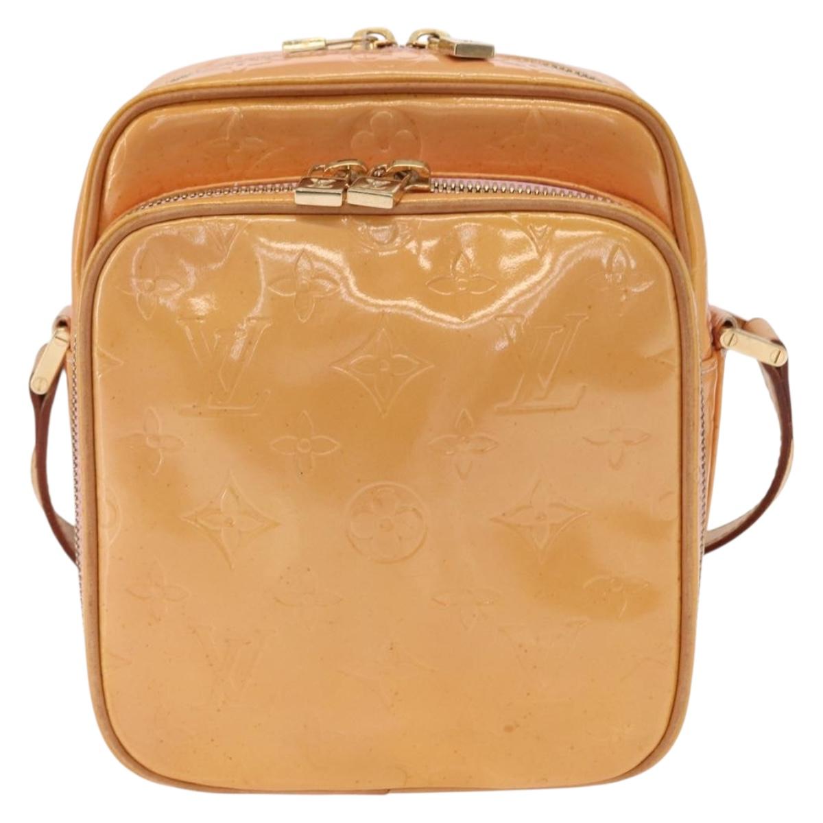 LOUIS VUITTON Monogram Vernis Wooster Bag Marshmallow Pink M91037 LV Auth 156525