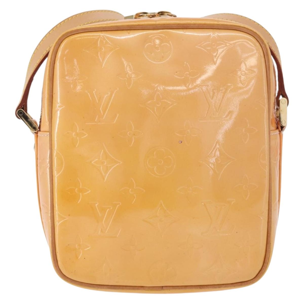 LOUIS VUITTON Monogram Vernis Wooster Bag Marshmallow Pink M91037 LV Auth 156525