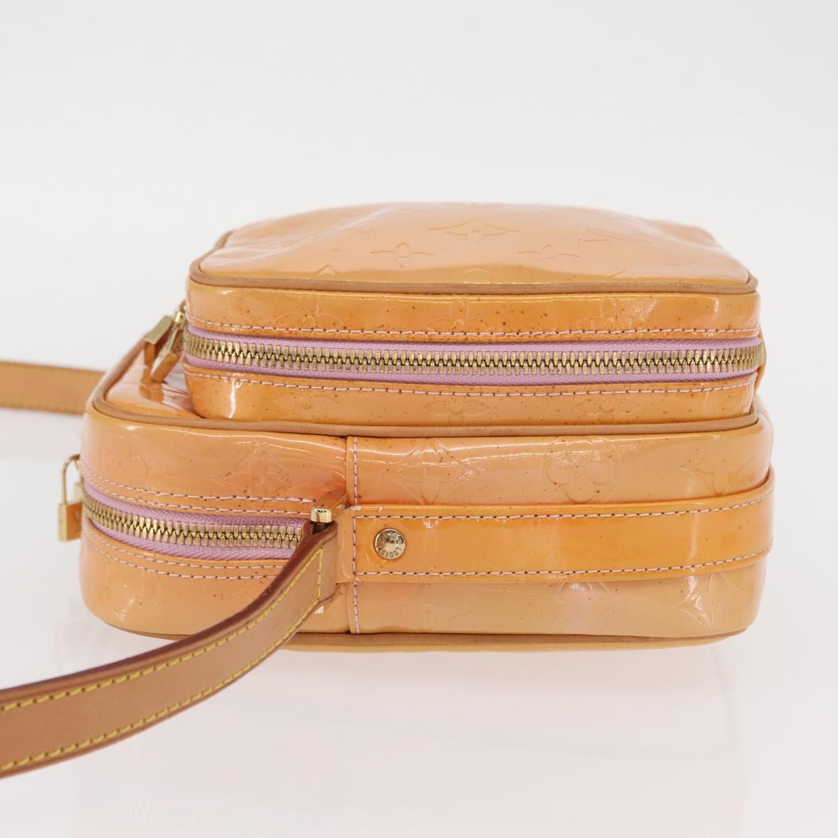 LOUIS VUITTON Monogram Vernis Wooster Bag Marshmallow Pink M91037 LV Auth 156525