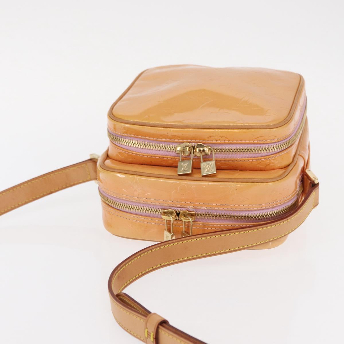 LOUIS VUITTON Monogram Vernis Wooster Bag Marshmallow Pink M91037 LV Auth 156525