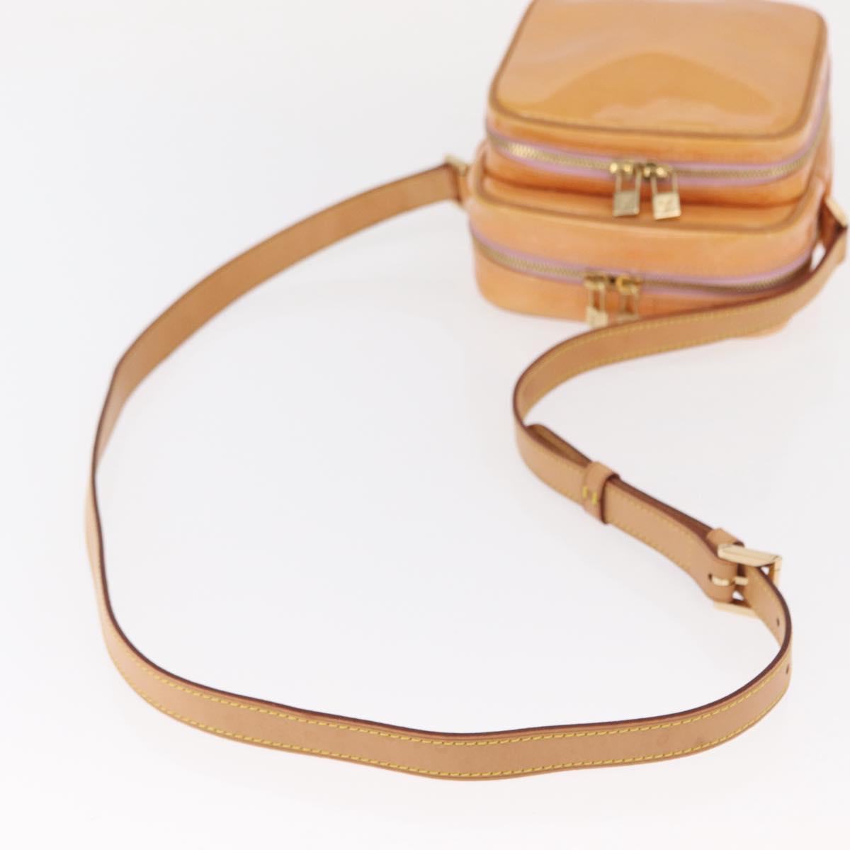 LOUIS VUITTON Monogram Vernis Wooster Bag Marshmallow Pink M91037 LV Auth 156525