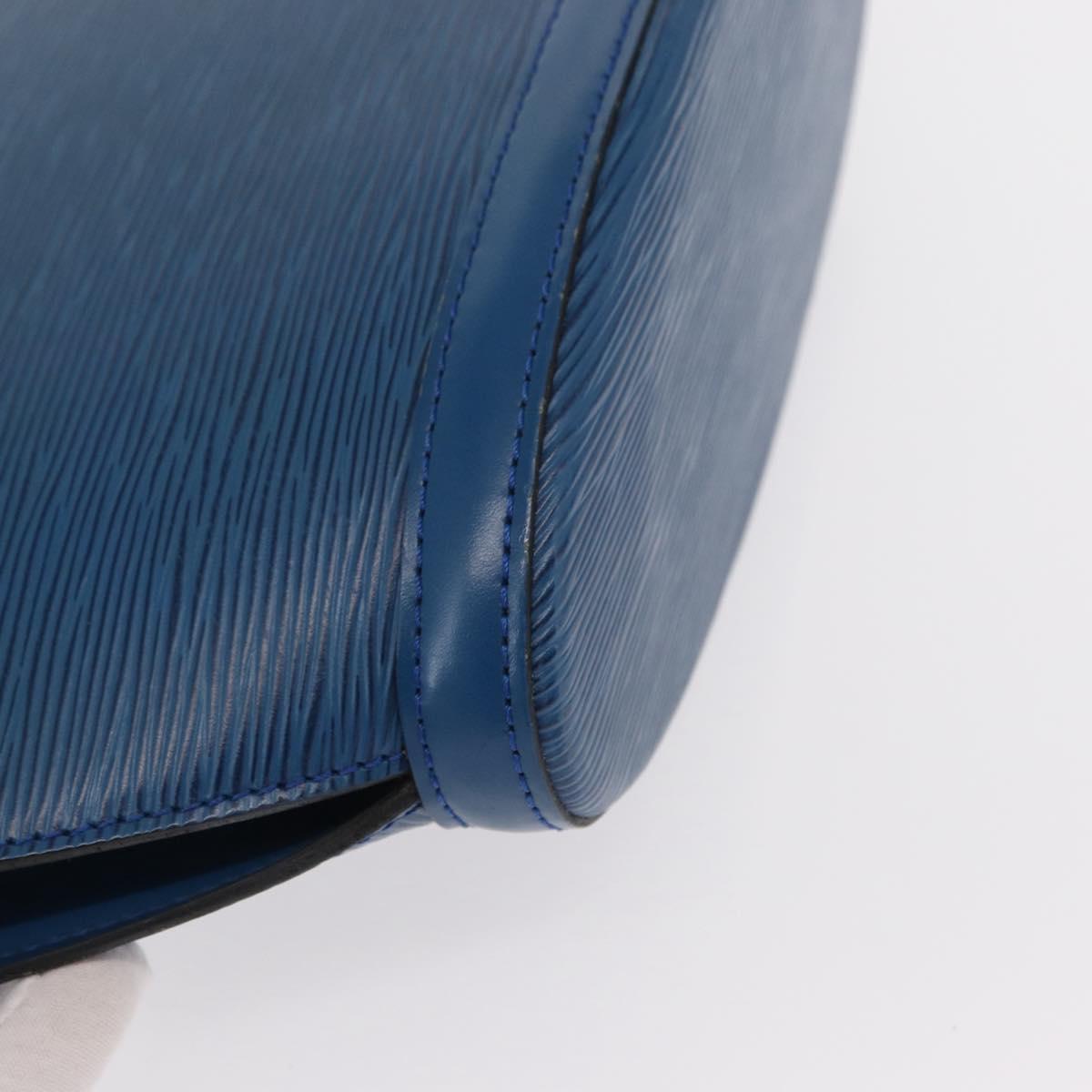 LOUIS VUITTON Epi Saint Jacques Shopping Shoulder Bag Blue M52275 LV Auth 156530